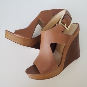 EUC Michael Kors Josephine Wedge Sandals